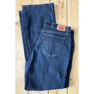 Levi's Dark Wash Denim Jeans